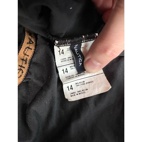 Nautica size 14 one piece swim suit - Picture 7 of 8